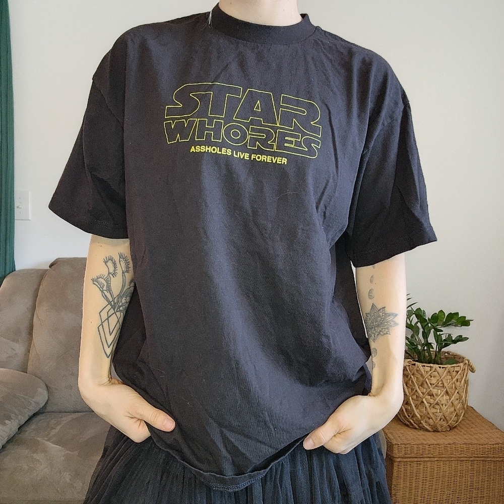 ALF "Star Whores" Graphic Tee Size XL
